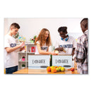 Bankers Box EASYLIFT Basic-Duty Strength Storage Boxes, Letter Files, 12.75" x 13.25" x 10.5", White/Blue, 12/Carton