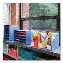 Bankers Box Extra-Wide Cardboard Magazine File, 4.25 x 11.38 x 12.88, Assorted, 6/Pack