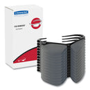 KleenGuard Nemesis Safety Glasses, Black Frame, Smoke Mirror Lens, 12/Box