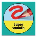 BIC #2 Pencil Xtra Fun, HB (#2), Black Lead, Assorted Barrel Colors, 18/Pack