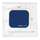 Fellowes Mouse Pad with Microban Protection, 9 x 8, Navy