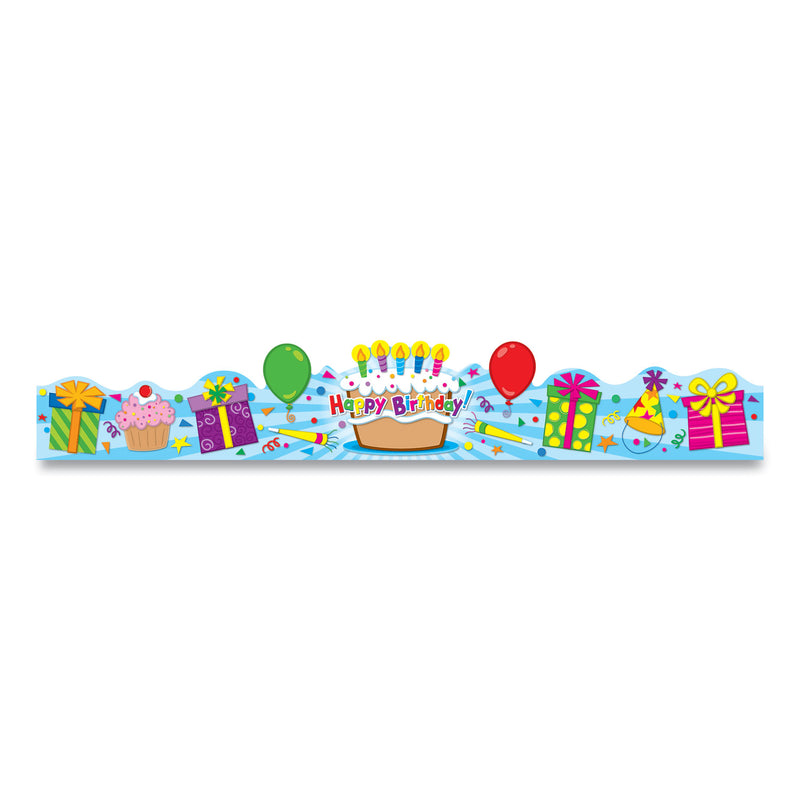 Carson-Dellosa Education Student Crown, Birthday, 23.5 x 4, Assorted Colors, 30/Pack