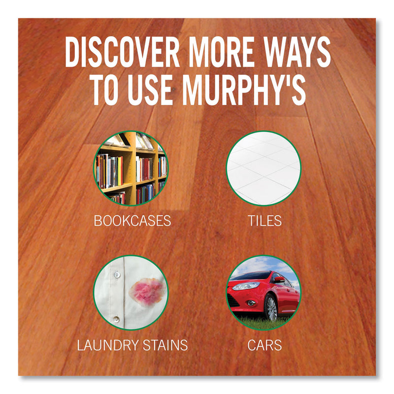 Murphy Original Wood Cleaner, Liquid, 32 oz Bottle, 9/Carton