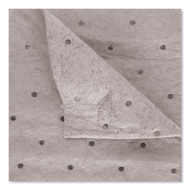 HOSPECO TASKBrand All Sorb Industrial Sorbent Pad, 0.24 gal, 15 x 18, 100/Carton