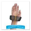 Fellowes Gel Keyboard Palm Support, 18.25 x 3.37, Black