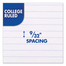 Mead Spiral Notebook, 3-Hole Punched, 1 Subject, Medium/College Rule, Randomly Assorted Covers, 11 x 8, 100 Sheets