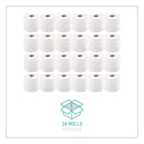 Windsoft Bath Tissue, Septic Safe, Individually Wrapped Rolls, 2-Ply, White, 400 Sheets/Roll, 24 Rolls/Carton