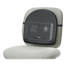 Fellowes Heat and Soothe Back Support, 14.5 x 3 x 13.63, Black