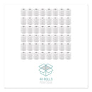 Windsoft Bath Tissue, Septic Safe, Individually Wrapped Rolls, 2-Ply, White, 500 Sheets/Roll, 48 Rolls/Carton