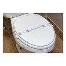 AmerCareRoyal Toilet Seat Bands, Brown/White, 2,000/Carton