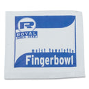 AmerCareRoyal Moist Towelettes, Individually Wrapped, 4 x 6, Lemon Scent, 1,000/Carton