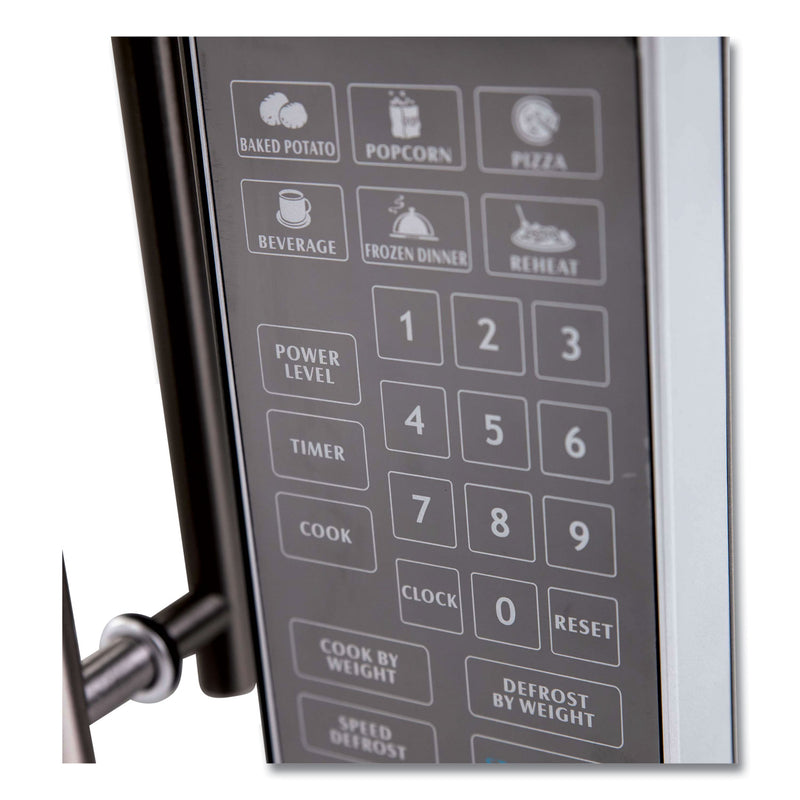 Avanti 1.1 Cubic Foot Capacity Stainless Steel Touch Microwave Oven, 1,000 Watts