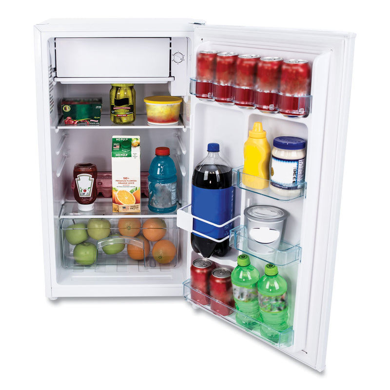 Avanti 3.3 Cu.Ft Refrigerator with Chiller Compartment, White