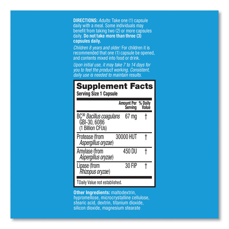 Digestive Advantage Probiotic Intensive Bowel Support Capsule, 96 Count