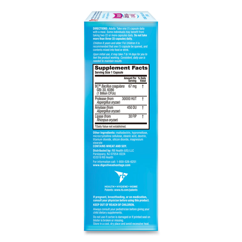 Digestive Advantage Probiotic Intensive Bowel Support Capsule, 96 Count