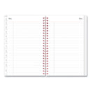 Blue Sky Joselyn Weekly/Monthly Planner, Joselyn Floral Artwork, 8 x 5, Pink/Peach/Black Cover, 12-Month (Jan to Dec): 2023