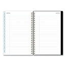 Blue Sky Baccara Dark Create-Your-Own Cover Weekly/Monthly Planner, Floral, 8 x 5, Gray/Black/Gold Cover, 12-Month (Jan-Dec): 2023