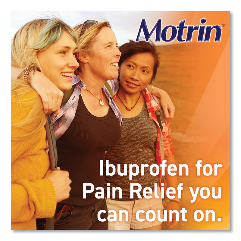 Motrin Ibuprofen Tablets, Two-Pack, 50 Packs/Box