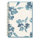 Blue Sky Bakah Blue Weekly/Monthly Planner, Bakah Blue Floral Artwork, 8 x 5, Blue/White Cover, 12-Month (Jan to Dec): 2023