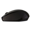 Verbatim Wireless Notebook Multi-Trac Blue LED Mouse, 2.4 GHz Frequency/32.8 ft Wireless Range, Left/Right Hand Use, Black