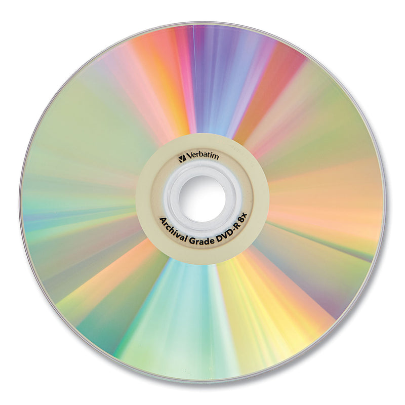 Verbatim UltraLife Gold Archival Grade DVD-R, 4.7 GB, 16x, Spindle, Gold, 50/Pack