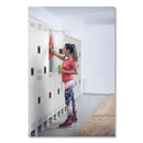 Tennsco Double Tier Locker with Legs, Triple Stack, 36w x 18d x 78h, Medium Gray