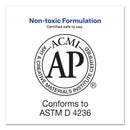 Carter's Pre-Inked Felt Stamp Pad, 6.25" x 3.25", Black