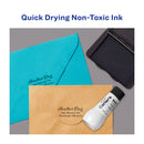 Carter's Pre-Inked Felt Stamp Pad, 6.25" x 3.25", Black