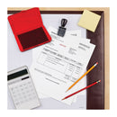 Carter's Pre-Inked Felt Stamp Pad, 4.25" x 2.75", Red