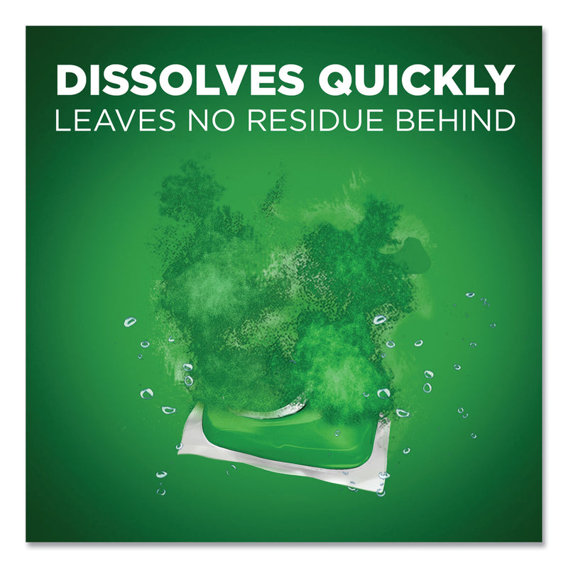 Cascade ActionPacs, Fresh Scent, 13.5 oz Bag, 25/Pack, 5 Packs/Carton