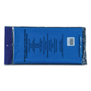 Tablemate Table Set Rectangular Table Cover, Heavyweight Plastic, 54" x 108", Blue, 6/Pack