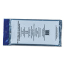 Tablemate Table Set Rectangular Table Cover, Heavyweight Plastic, 54" x 108", White, 6/Pack