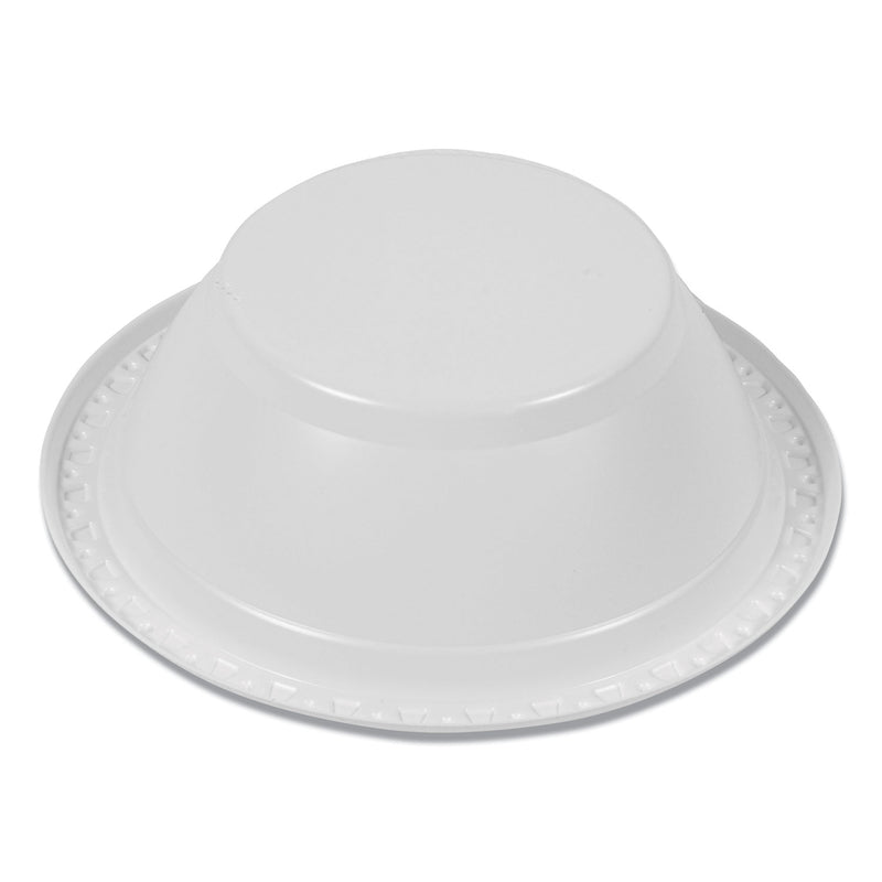 Tablemate Plastic Dinnerware, Bowls, 5 oz, White, 125/Pack