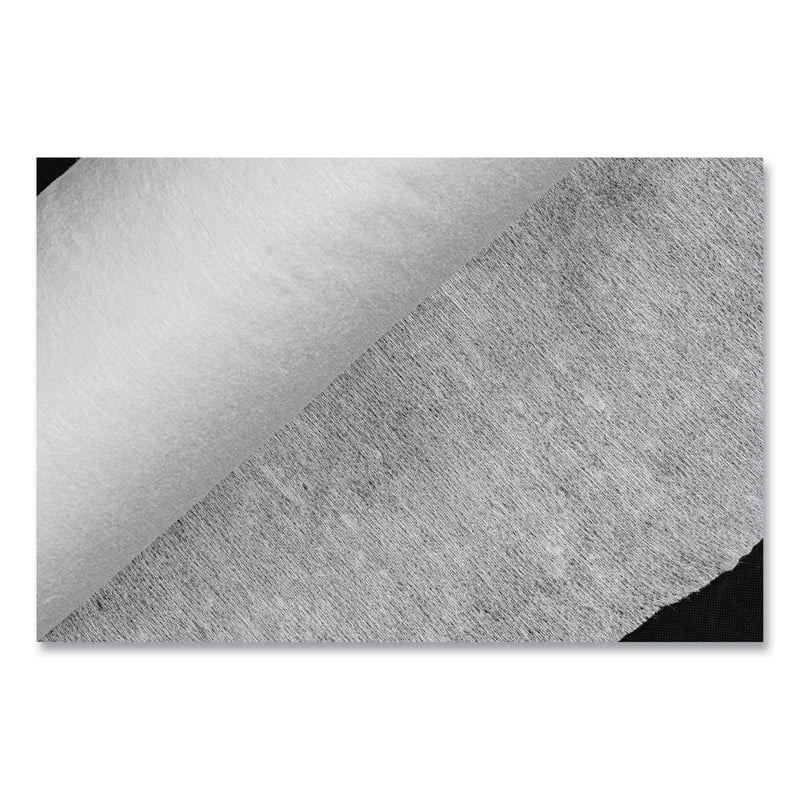 Tablemate Linen-Soft Non-Woven Polyester Banquet Roll, Cut-To-Fit, 40" x 50 ft, White