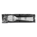 Tablemate Table Set Plastic Serving Forks and Spoons, White, 24 Forks, 24 Spoons per Pack