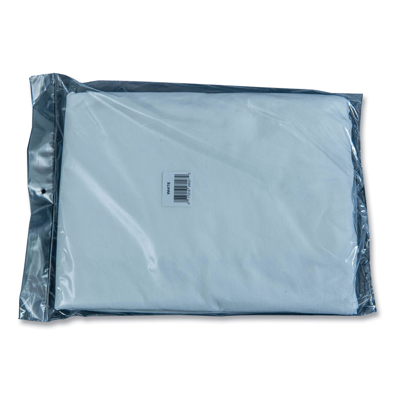 Tablemate Table Set Linen-Like Table Skirting, Polyester, 29" x 14 ft, White