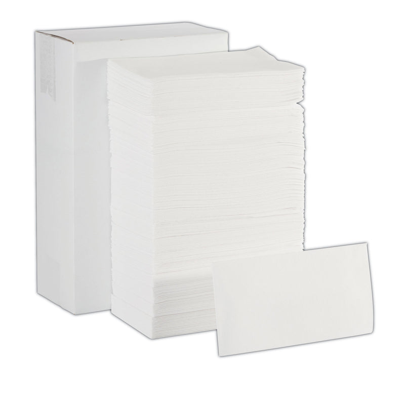 Dixie 1/6-Fold Linen Replacement Towels, 13 x 17, White, 200/Box, 4 Boxes/Carton