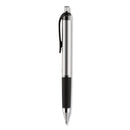 uniball 207 Impact Gel Pen, Retractable, Bold 1 mm, Black Ink, Black Barrel