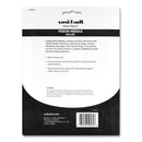 uniball VISION Needle Roller Ball Pen, Stick, Fine 0.7 mm, Assorted Ink Colors, Silver Barrel, 8/Pack