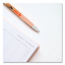 uniball Signo 207 Gel Pen, Retractable, Medium 0.7 mm, Assorted Ink and Barrel Colors, 8/Pack