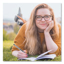 uniball VISION Needle Roller Ball Pen, Stick, Fine 0.7 mm, Blue Ink, Silver Barrel, Dozen