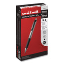 uniball 207 Impact Gel Pen, Retractable, Bold 1 mm, Black Ink, Black Barrel