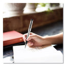 uniball 207 Impact Gel Pen, Stick, Bold 1 mm, Red Ink, Black Barrel