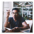 uniball Signo 207 Gel Pen, Retractable, Bold 1 mm, Blue Ink, Black/Blue Barrel, Dozen