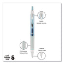 uniball Signo 207 Gel Pen, Retractable, Medium 0.7 mm, Assorted Ink and Barrel Colors, 8/Pack