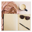 uniball ONYX Roller Ball Pen, Stick, Micro 0.5 mm, Blue Ink, Black Matte Barrel, Dozen