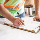 uniball Power Tank RT Ballpoint Pen, Retractable, Bold 1 mm, Blue Ink, Translucent Blue Barrel, Dozen