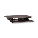 HON Coordinate Portable Desktop Riser, 35.04" x 31.1" x 5" to 16.54", Black