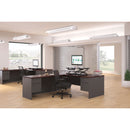 HON Coordinate Portable Desktop Riser, 35.04" x 31.1" x 5" to 16.54", Black