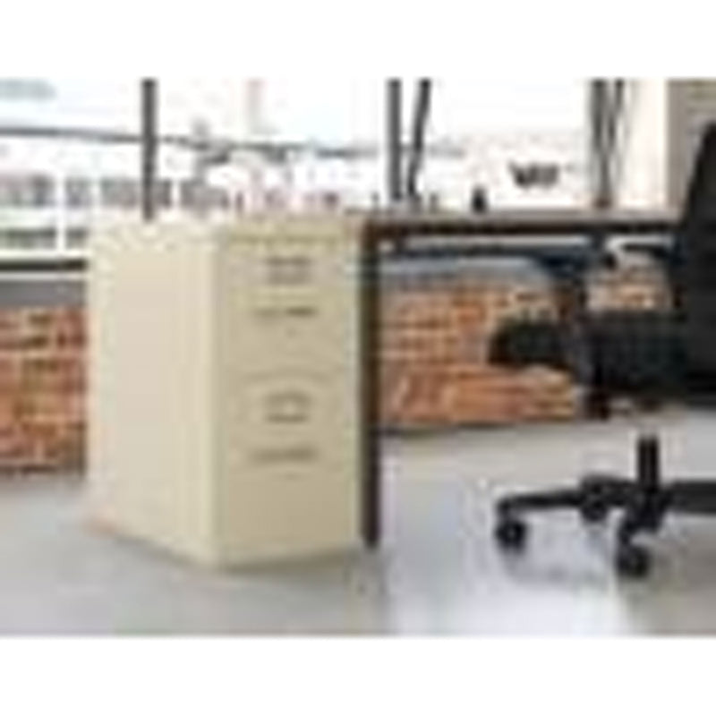 HON 510 Series Vertical File, 2 Letter-Size File Drawers, Putty, 15" x 25" x 29"